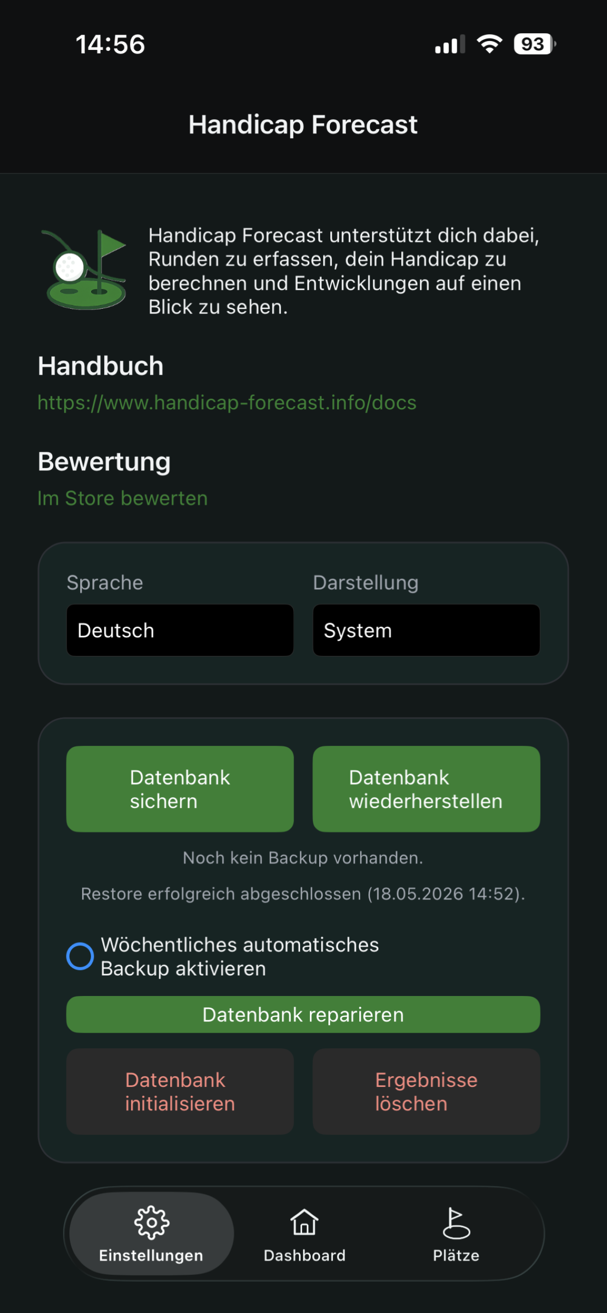 Einstellungen